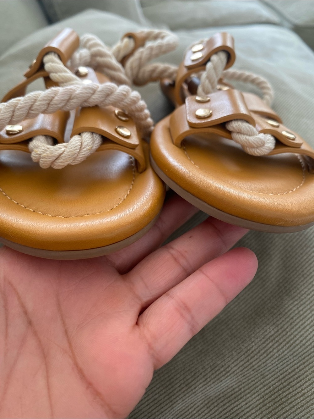 Ulla Johnson Eva Rope
Sandals in Caramel - Picture 9 of 13